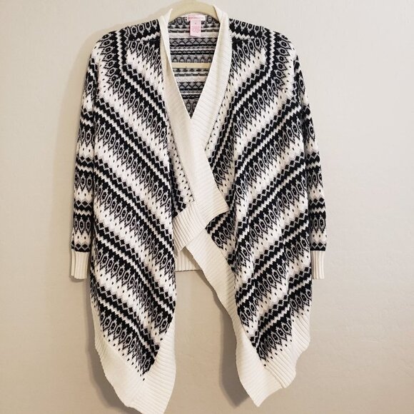 Design History girls cardigan black/white size XL - Picture 3 of 10